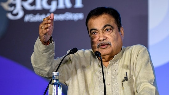 Speaking at a youth conclave organised by the Delhi BJP, Nitin Gadkari expressed his vision of a world where vehicles use water to generate hydrogen for their operation. (ANI File Photo)