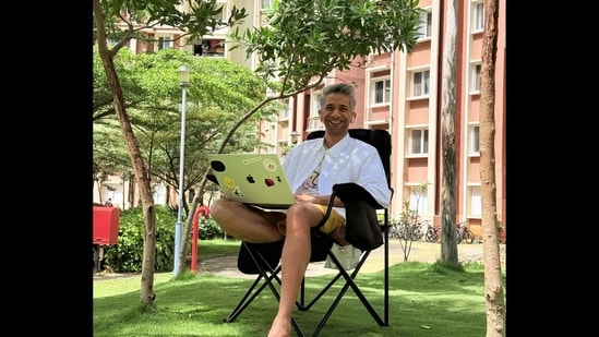 The entrepreneur revealed that he went fully remote in 2018 and has never looked back. (X/@sankalpdomore)
