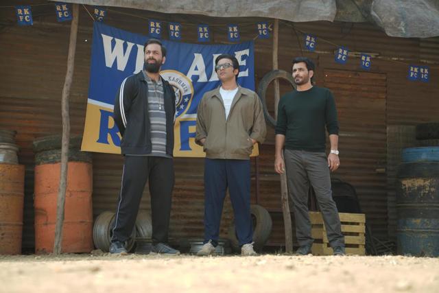 A scene from the series Real Kashmir Football Club A scene from the series Real Kashmir Football Club