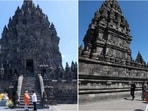 PM Modi offers prayers at Indonesia's 1,000-year-old Prambanan Temple.