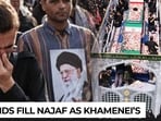 Khamenei’s coffin draws massive crowds as thousands gather in Najaf