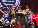 TVS is hopeful about the sustainable growth momentum in the premium and super premium two-wheeler segment in India.