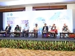 Chief Minister Hemant Soren during the National Stakeholders Consultation 2026 meet in Ranchi on Wednesday. (HT Photo)