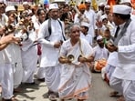 Directorate of education (planning) will launch a special awareness campaign ‘Sakshartechi Wari – Pandharichya Dari’ (Literacy Wari to Pandharpur) along the Ashadhi Wari pilgrimage route from July 7 to July 27. (HT FILE)