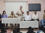District education officer (DEO) Sudhir Kalra said that the inmates are expected to appear for the literacy assessment scheduled in September and those who qualify will receive literacy certificates issued by the Government of India. (HT Photo)