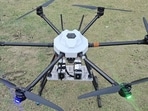 Drone readied by Avi Mittal (22) and Ankur Devnath (23) who secured Deep-Tech startup award (Sourced)