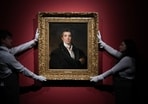 A portrait of the Duke of Wellington by Sir Thomas Lawrence is displayed at Christie's auction house in London, Tuesday, June 9, 2026.(AP FILE)
