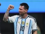 Lionel Messi was emotional after Argentina reached quarters.