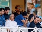 MS Dhoni was spotted in the stands during the third T20I between India and England. MS Dhoni was spotted in the stands during the third T20I between India and England.