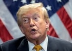 U.S. President Donald Trump speaks during a bilateral meeting with Syrian President Ahmed al-Sharaa alongside the NATO leaders summit at the Bestepe Presidential Compound in Ankara, Turkey, July 8, 2026. REUTERS/Jonathan Ernst