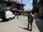 A terrorist was neutralised in Jammu and Kashmir's Shopian district.
