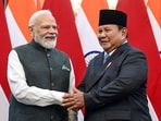 Prime Minister Modi and President Subianto both spoke of their commitment to an Indo-Pacific centred around unimpeded commerce and a rules-based order. (@IndianEmbJkt)