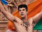 Rajkummar Rao (R) recreated Sourav Ganguly's Lord's balcony celebration for the first look of his biopic Dada.