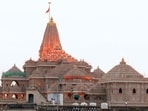 The Ram Mandir in Ayodhya. (ANI)