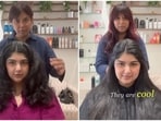 How Anshula Kapoor hid her grey hair on her wedding day. 