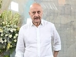 Bollywood actor Anupam Kher has spoken on the Ram Mandir donation theft. (Photo by SUJIT JAISWAL / AFP)(AFP)