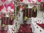 The action came after a video of the decorated compartment went viral on social media.