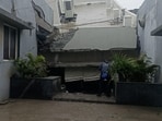 The building that collapsed in Pimpri Chinchwad is situated in the premises of legacy waste dumping yard, officials said.