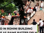One dead after building collapses in Delhi's Rohini amid heavy rains