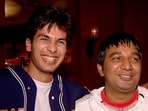 Ahmed Khan with childhood friend Shahid Kapoor.