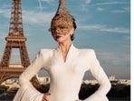 Zendaya wore a stunning headpiece for The Odyssey.