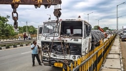 Man, 3 kids mowed down by speeding truck in Jaipur