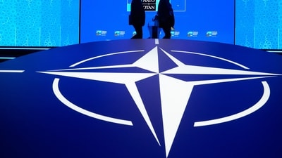 Along with Trump's Greenland warning, fresh attacks between Russia and Ukraine were also in focus as NATO allies continue to work towards battling an increased threat from Moscow. (AP Photo/Hussein Malla)