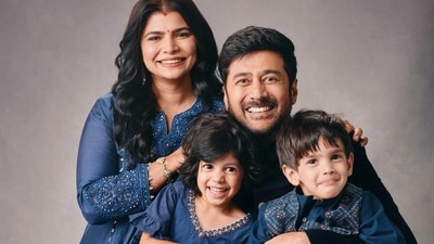 Chinmayi Sripaada and Rahul Ravindran have 3-year-old twins, a girl and a boy.