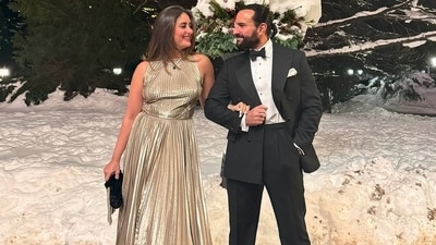 Kareena Kapoor gushed over husband Saif Ali Khan in new pictures.