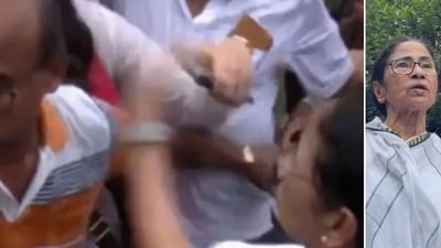 বারবার মেজাজ হারালেন মমতা বন্দ্যোপাধ্যায়। বারবার মেজাজ হারালেন মমতা বন্দ্যোপাধ্যায়।