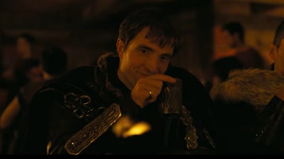 Robert Pattinson plays Antonius in The Odyssey. Robert Pattinson plays Antonius in The Odyssey.