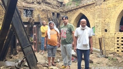 The women were killed when their mud and wooden roof collapsed on them. Recent heavy rains weakened the house’s structure. Neighbours and family members pulled the victims from the debris and rushed them to the hospital, but both were declared dead on arrival. (HT Photo) The women were killed when their mud and wooden roof collapsed on them. Recent heavy rains weakened the house’s structure. Neighbours and family members pulled the victims from the debris and rushed them to the hospital, but both were declared dead on arrival. (HT Photo)