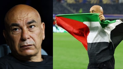 Egypt coach Hossam Hassan uses World Cup stage for Gaza plea (Reuters)