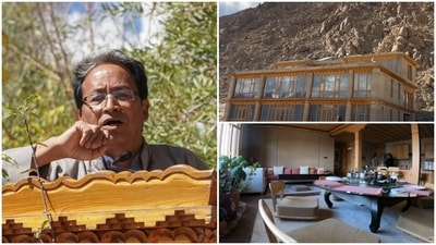A look inside climate activist Sonam Wangchuk's ecological home.