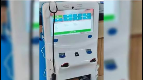 A Health ATM is a touch-screen kiosk capable of conducting a variety of tests for several diseases in a matter of minutes. (File Photo)