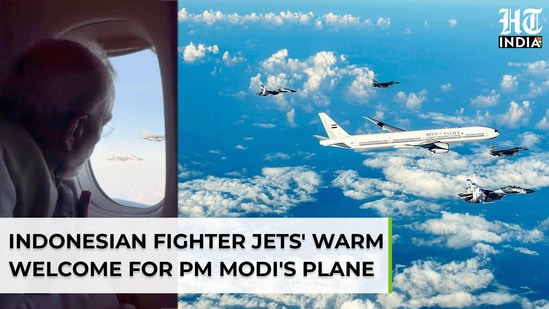 On Cam: How Indonesian fighter jets welcomed Indian PM Narendra's Modi