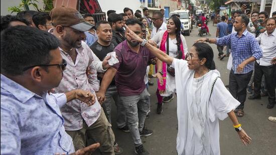 The Kolkata police have not yet made any statement on Banerjee’s allegations. (PTI)
