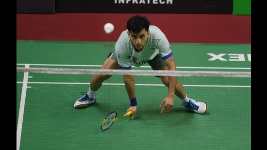 Top Indian shuttler Laksya Sen has been a regular face at the Syed Modi Badminton Tournament in Lucknow. (HT File Photo)