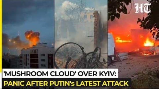 'Mushroom cloud over Kyiv, everything on fire': Panic after Putin's attack