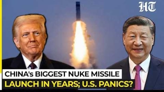 China's biggest nuclear-capable missile firing in years
