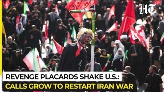 US Republicans panic as Khamenei funeral placards target Trump