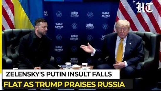 Zelensky's Putin insult falls flat as Trump praises Russian President in Ankara