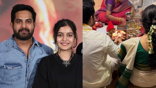 Colors Swathi: తన సినిమా డైరెక్టర్నే మళ్లీ పెళ్లి చేసుకున్న కలర్స్ స్వాతి.. ఫొటోలు వైరల్