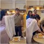 ডোনাকে পাশে নিয়ে জন্মদিনের কেক কাটলেন সৌরভ। 