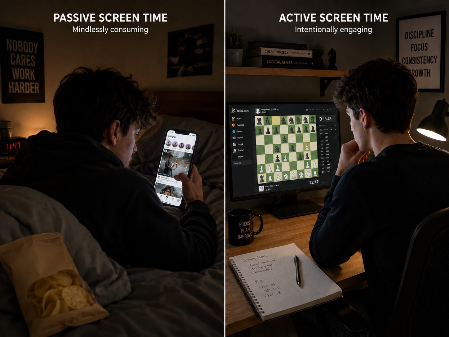 Instead of consuming, make the best use of your screentime to 'create' more, from building skills to strategies. (Picture credit: AI generated)