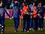 England defeated India by nine wickets, sealing the series 3-0 with a game to spare.
