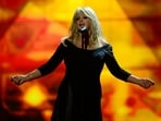 Britain's Bonnie Tyler performs during the finals of the 2013 Eurovision Song Contest in Malmo, Sweden on May 18, 2013.