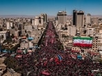Millions gathered in Mashhad as Iran laid Supreme Leader Ayatollah Ali Khamenei to rest after a six-day funeral procession in Mashhad, Iran, July 9, 2026. Office of the Iranian Supreme Leader/ Handout via REUTERS 