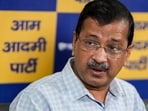 Aam Aadmi Party (AAP) National Convenor Arvind Kejriwal addressed a press conference, in New Delhi on Thursday July 8.