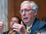 Indiana Republican Marlin Stutzman questioned the lack of public updates on Mitch McConnell's health after nearly a month in the hospital. (AP Photo/Jose Luis Magana, File)(AP Photo/Jose Luis Magana)